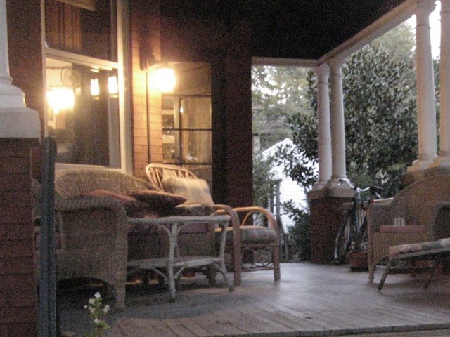 Porch of a House With Chairs